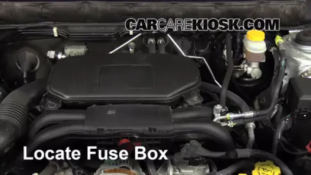 2012 Subaru Outback 2.5i Premium 2.5L 4 Cyl. Fusible (motor) Cambio